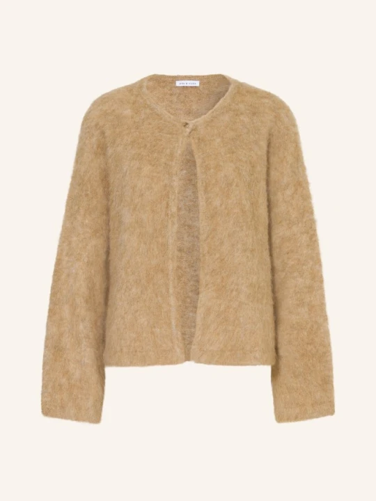 Zdjęcie produktu Mrs & Hugs Dzianinowa Narzutka Z Alpaki beige