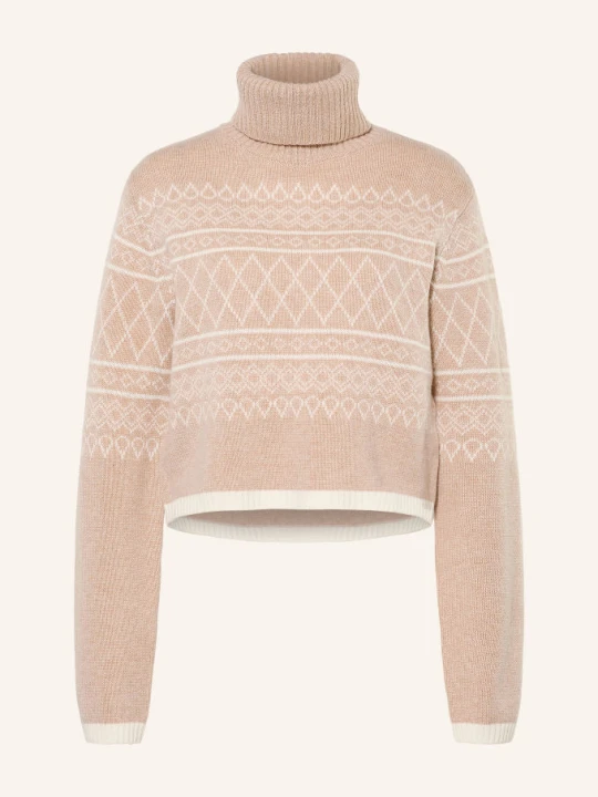 Zdjęcie produktu Mrs & Hugs Golf Z Kaszmiru beige