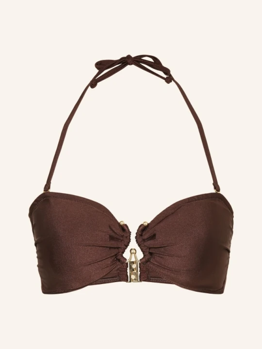 Zdjęcie produktu Mrs & Hugs Góra Bikini Typu Bandeau braun CIEMNOBRĄZOWY