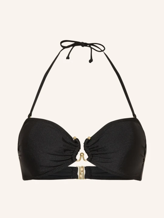 Zdjęcie produktu Mrs & Hugs Góra Bikini Typu Bandeau schwarz CZARNY