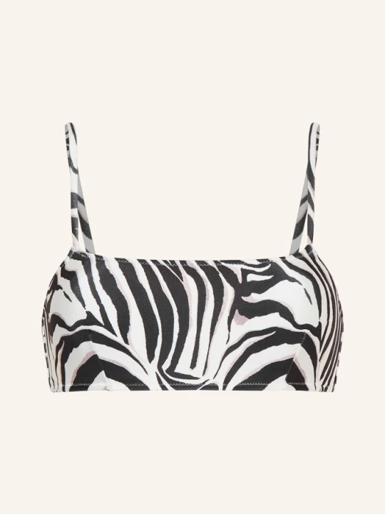 Zdjęcie produktu Mrs & Hugs Gorsetowy Top Bikini schwarz czarny