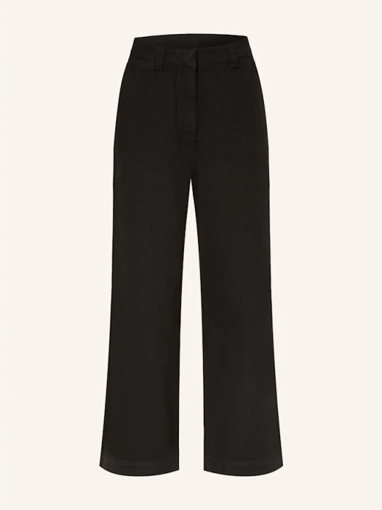 Zdjęcie produktu Mrs & Hugs Jeansy Wide Leg schwarz czarny