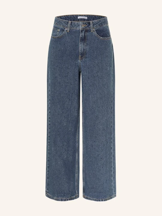 Zdjęcie produktu Mrs & Hugs Jeansy Z Ozdobnymi Kamykami blau DARK BLUE