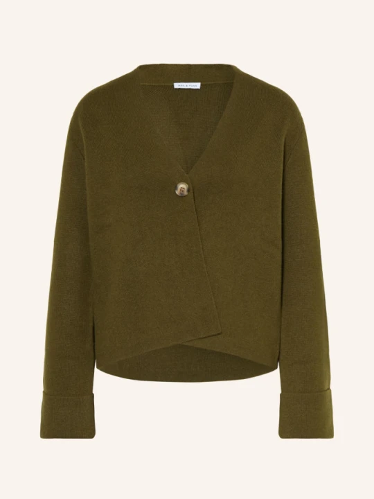 Zdjęcie produktu Mrs & Hugs Kardigan Z Dodatkiem Kaszmiru gruen KHAKI