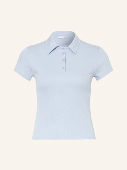Zdjęcie produktu Mrs & Hugs Koszulka Polo Z Jerseyu blau JASNONIEBIESKI