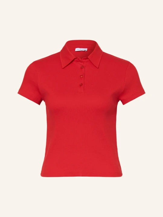 Zdjęcie produktu Mrs & Hugs Koszulka Polo Z Jerseyu rot CZERWONY