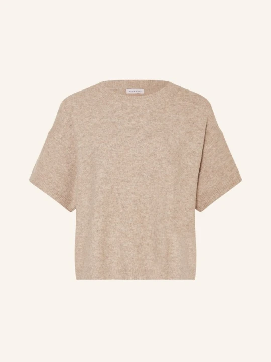 Zdjęcie produktu Mrs & Hugs Koszulka Z Dzianiny beige