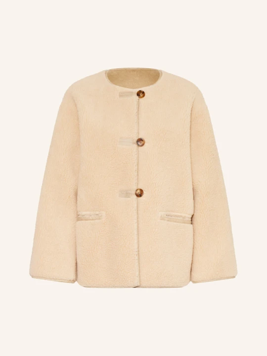 Zdjęcie produktu Mrs & Hugs Kurtka Pluszowa beige