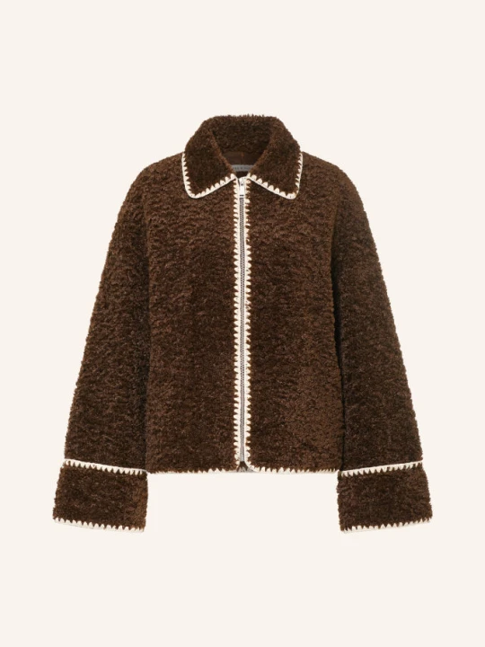 Zdjęcie produktu Mrs & Hugs Kurtka Z Futerkiem Typu Teddy braun