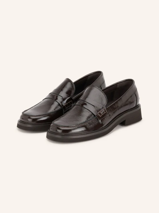 Zdjęcie produktu Mrs & Hugs Lakierowane Loafersy braun CIEMNOBRĄZOWY