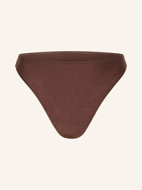 Zdjęcie produktu Mrs & Hugs Majtki Bikini Z Wysokim Stanem braun CIEMNOBRĄZOWY