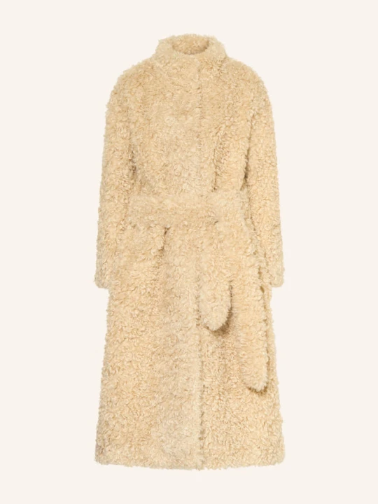 Zdjęcie produktu Mrs & Hugs Płaszcz Z Futra Teddy beige