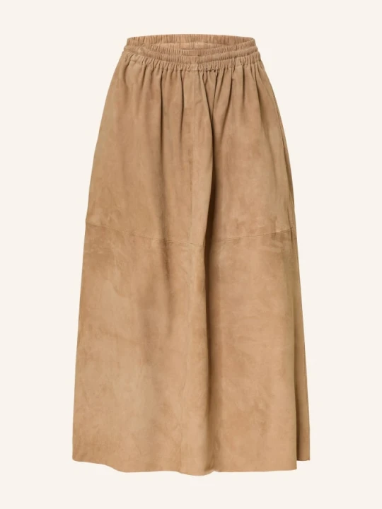 Zdjęcie produktu Mrs & Hugs Skórzana Spódnica beige