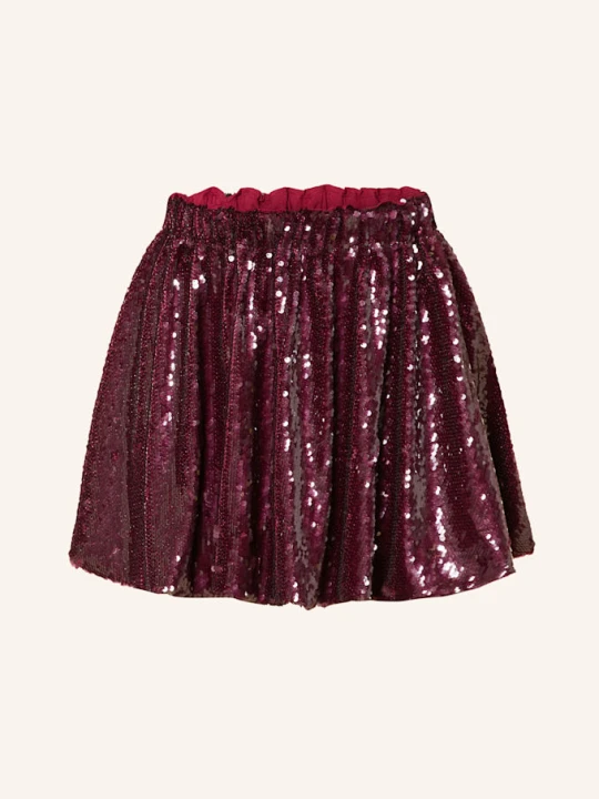 Zdjęcie produktu Mrs & Hugs Spódnica Z Cekinami rot CIEMNOCZERWONY