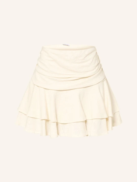 Zdjęcie produktu Mrs & Hugs Spódniczka-Szorty Z Lnu beige ECRU