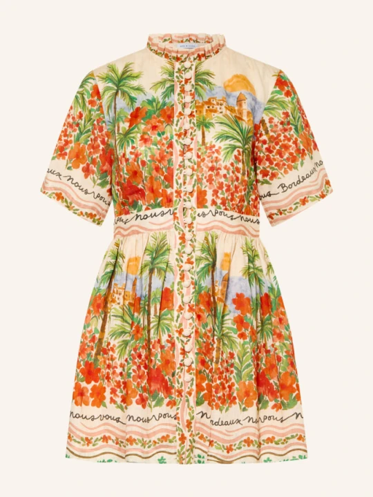 Zdjęcie produktu Mrs & Hugs Sukienka Lniana Riviera rot