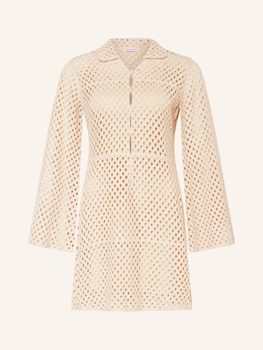 Zdjęcie produktu Mrs & Hugs Sukienka Szydełkowa beige