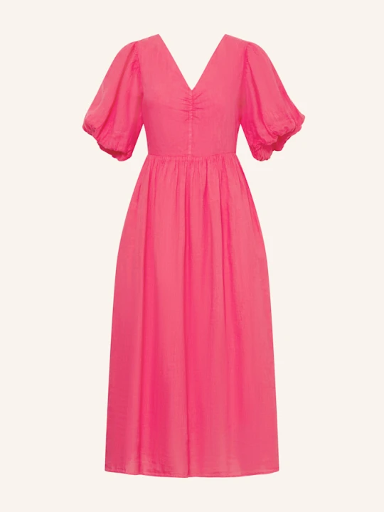 Zdjęcie produktu Mrs & Hugs Sukienka Z Lnu pink