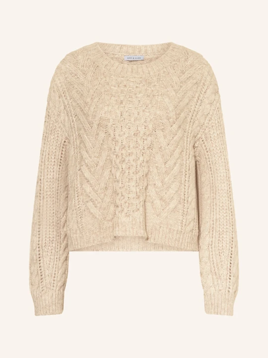 Zdjęcie produktu Mrs & Hugs Sweter beige JASNOBRĄZOWY