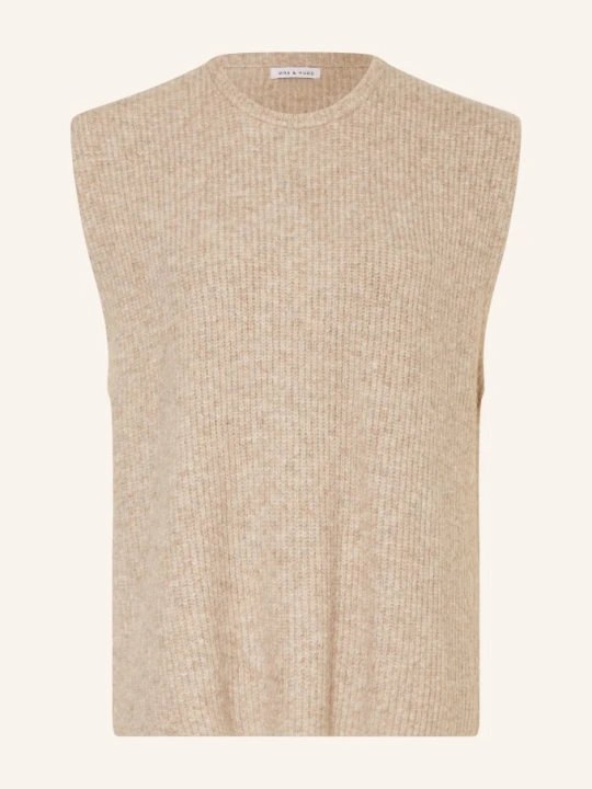 Zdjęcie produktu Mrs & Hugs Sweter Bez Rękawów beige