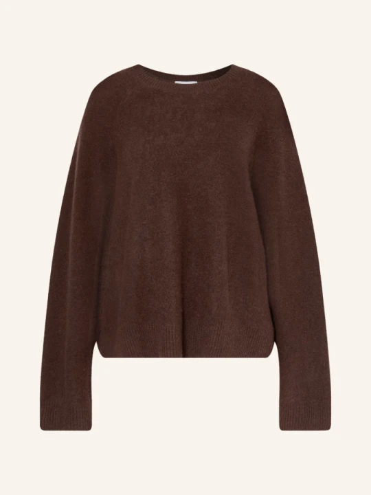Zdjęcie produktu Mrs & Hugs Sweter Oversize Z Kaszmiru braun CIEMNOBRĄZOWY