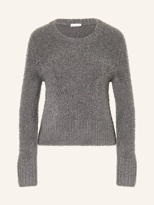 Zdjęcie produktu Mrs & Hugs Sweter Z Bouclé grau CZIEMNOSZARY