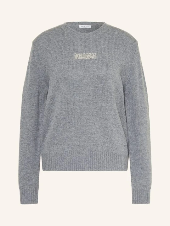Zdjęcie produktu Mrs & Hugs Sweter Z Cekinami grau SZARY