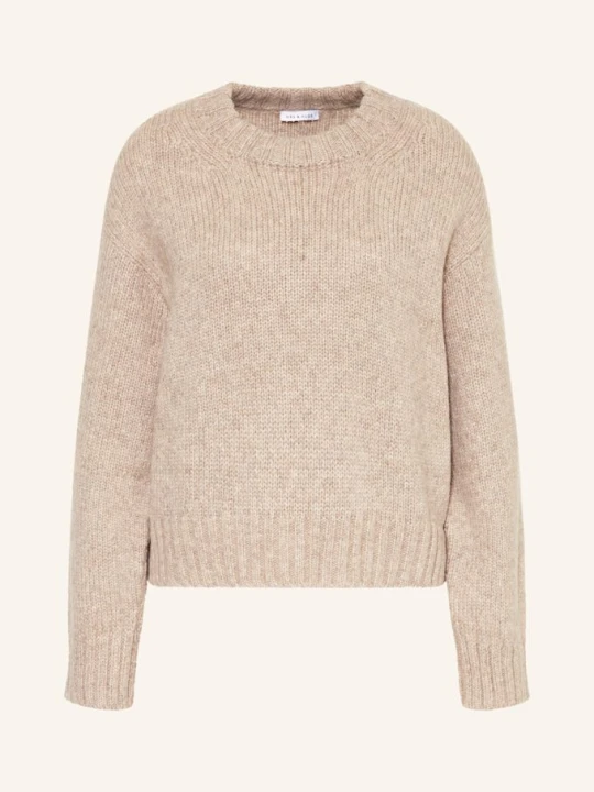 Zdjęcie produktu Mrs & Hugs Sweter Z Dodatkiem Alpaki beige