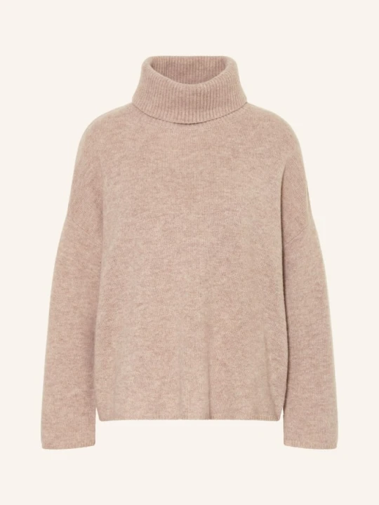 Zdjęcie produktu Mrs & Hugs Sweter Z Golfem beige
