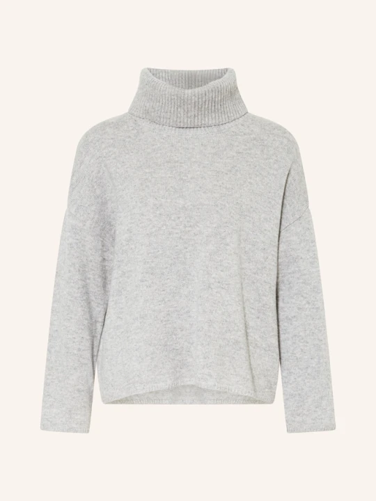 Zdjęcie produktu Mrs & Hugs Sweter Z Golfem grau JASNOCZARY