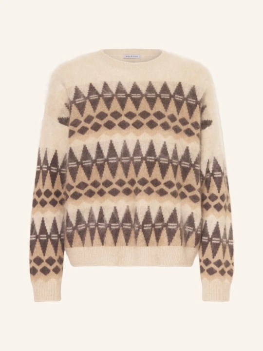 Zdjęcie produktu Mrs & Hugs Sweter Z Kaszmiru beige