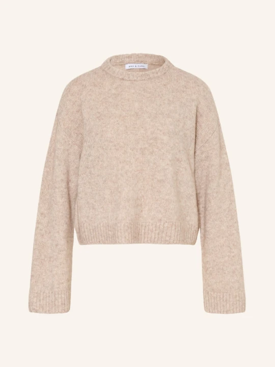 Zdjęcie produktu Mrs & Hugs Sweter Z Kaszmiru beige