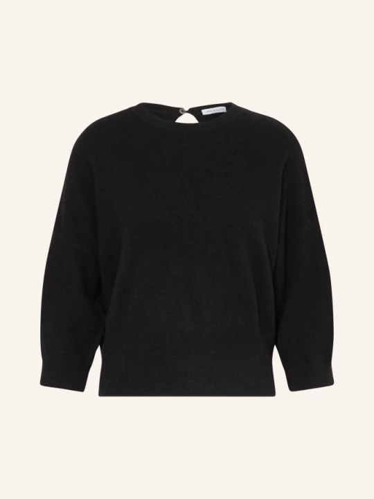 Zdjęcie produktu Mrs & Hugs Sweter Z Kaszmiru Z Rękawami 3/4 schwarz CZARNY