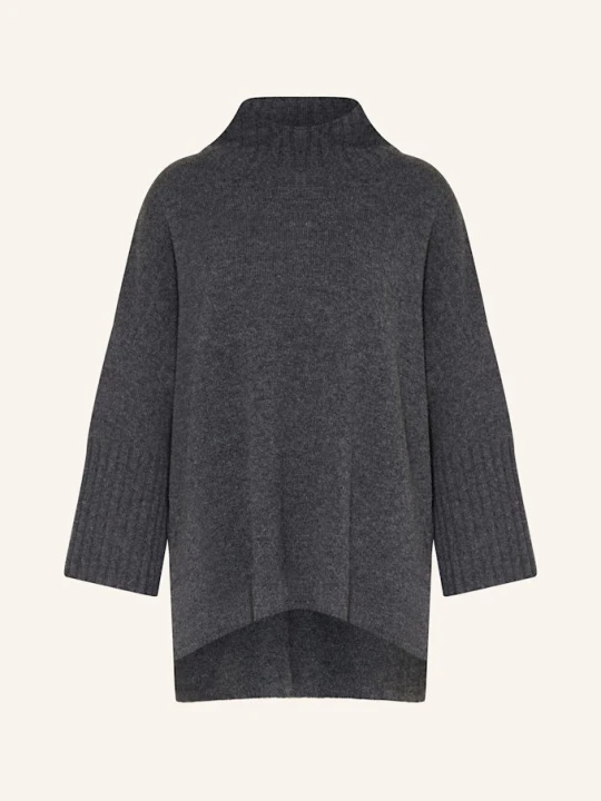 Zdjęcie produktu Mrs & Hugs Sweter Z Wełny Merino grau CZIEMNOSZARY