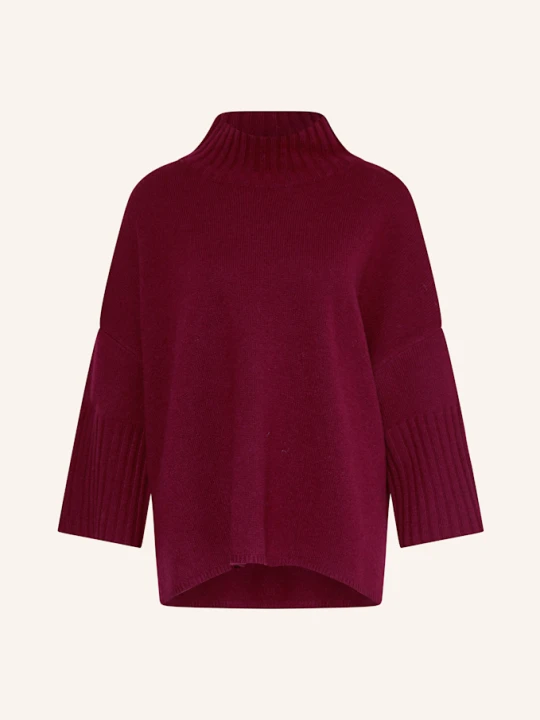Zdjęcie produktu Mrs & Hugs Sweter Z Wełny Merino rot CIEMNOCZERWONY