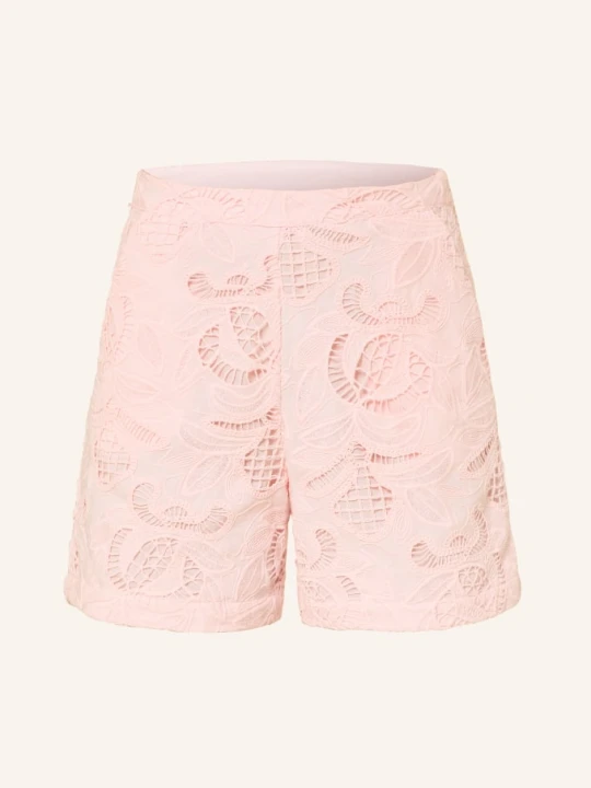 Zdjęcie produktu Mrs & Hugs Szorty Z Koronki Ażurowej rosa RÓŻOWY