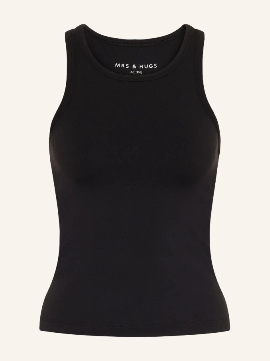 Zdjęcie produktu Mrs & Hugs Top Funkcyjny schwarz CZARNY