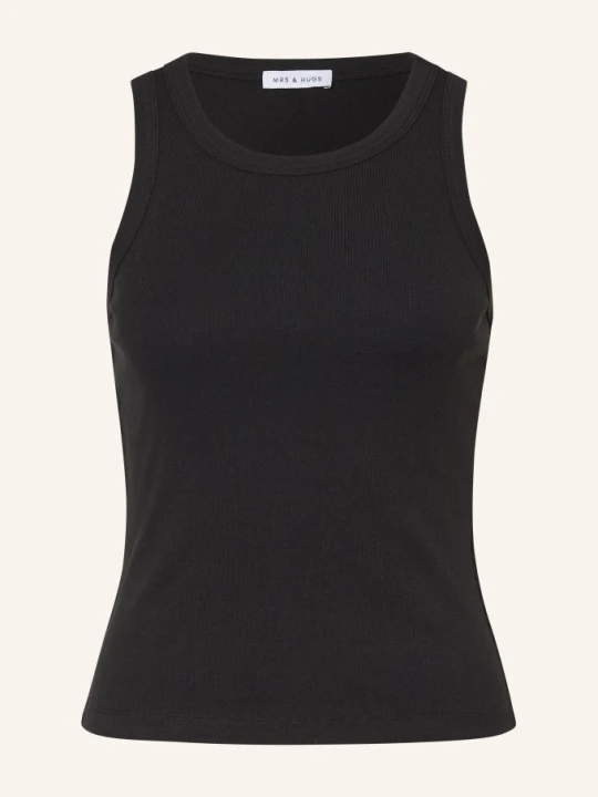 Zdjęcie produktu Mrs & Hugs Top schwarz CZARNY