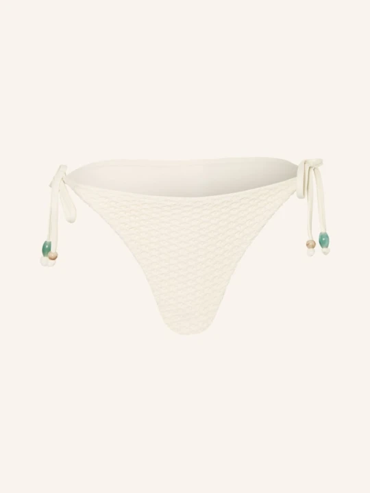 Zdjęcie produktu Mrs & Hugs Trójkątne Figi Bikini Z Ozdobnymi Perełkami weiss biały