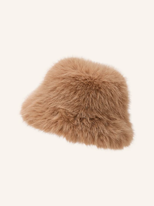 Zdjęcie produktu Msch Copenhagen Czapka Typu Bucket Mschlynetta Ze Sztucznego Futra beige