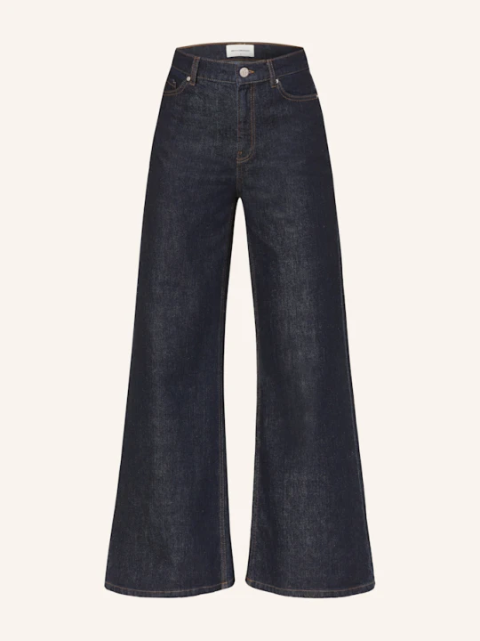 Zdjęcie produktu Msch Copenhagen Jeansy Wide Leg Mschsolia Ada blau DARK BLUE WASH