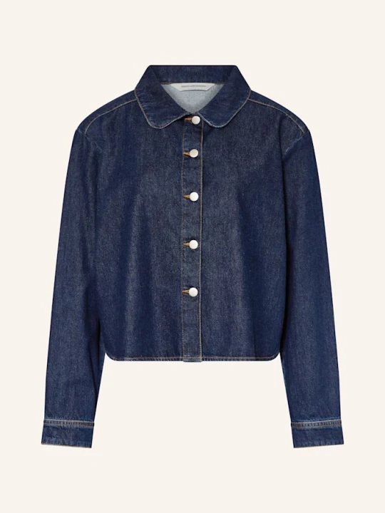 Zdjęcie produktu Msch Copenhagen Overjacket Z Jeansu Mschadna Alena blau GRANATOWY