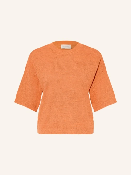 Zdjęcie produktu Msch Copenhagen Sweter Z Dzianiny Mschlauralynn orange BRĄZOWY