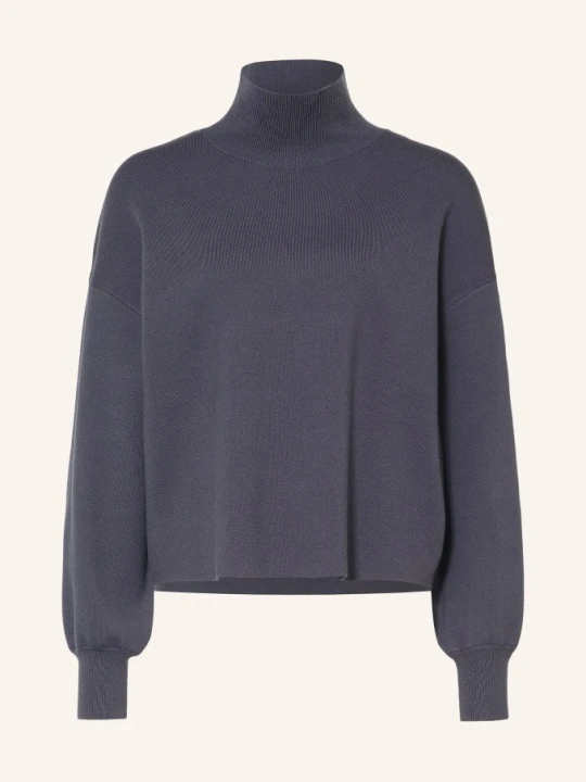 Zdjęcie produktu Msch Copenhagen Sweter Z Golfem Mschmercy blau CZIEMNOSZARY