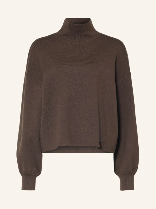 Zdjęcie produktu Msch Copenhagen Sweter Z Golfem Mschmercy braun CIEMNOBRĄZOWY