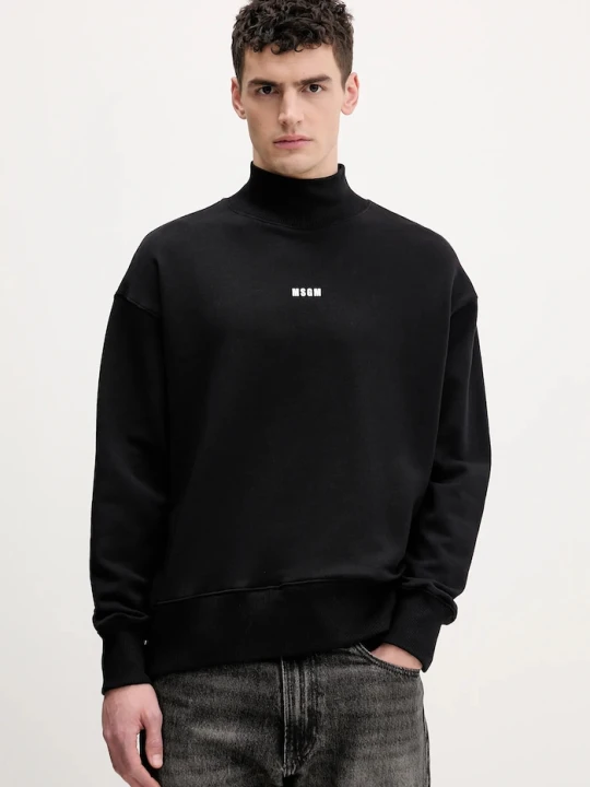 Zdjęcie produktu MSGM bluza bawełniana czarny