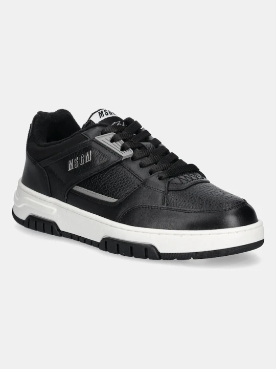 Zdjęcie produktu MSGM sneakersy skórzane czarny
