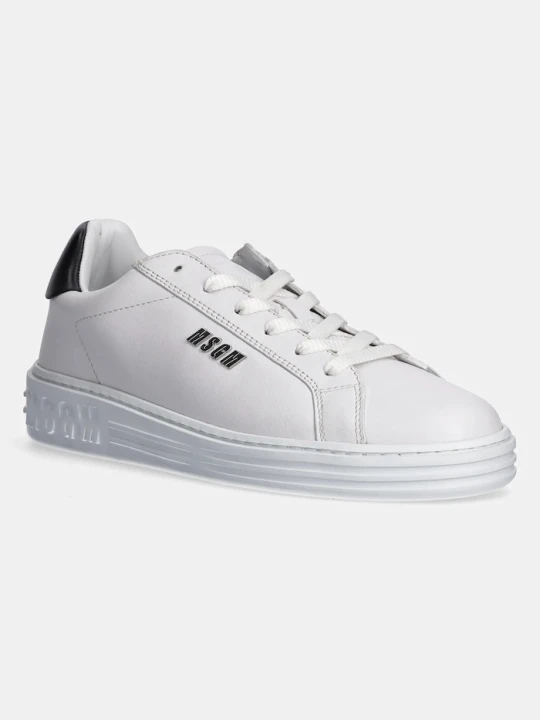 Zdjęcie produktu MSGM sneakersy skórzane biały