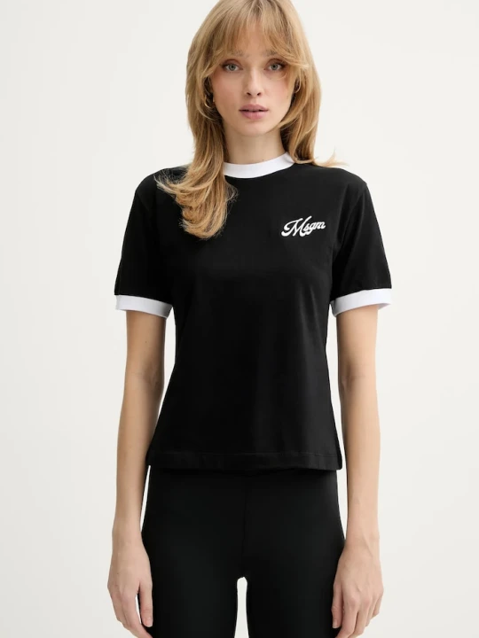 Zdjęcie produktu MSGM t-shirt bawełniany czarny