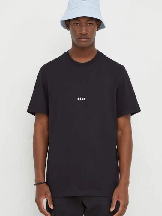 Zdjęcie produktu MSGM t-shirt bawełniany czarny